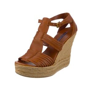 Ralph Lauren Collection Espadrille/Huarache sandals. Size 11/Excellent cond.